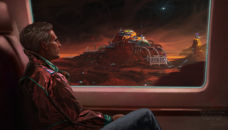 Illustration for article titled Go To Mars With These Fantastic Scenes From Kim Stanley Robinson's Red Mars